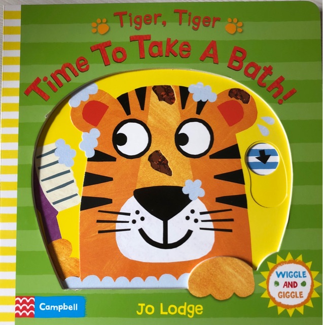 Tiger, Tiger, Time To Take A Bath