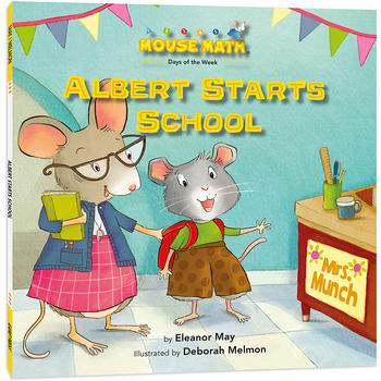 鼠小弟爱数学: 阿宝开学了 Mouse Math : Albert Star