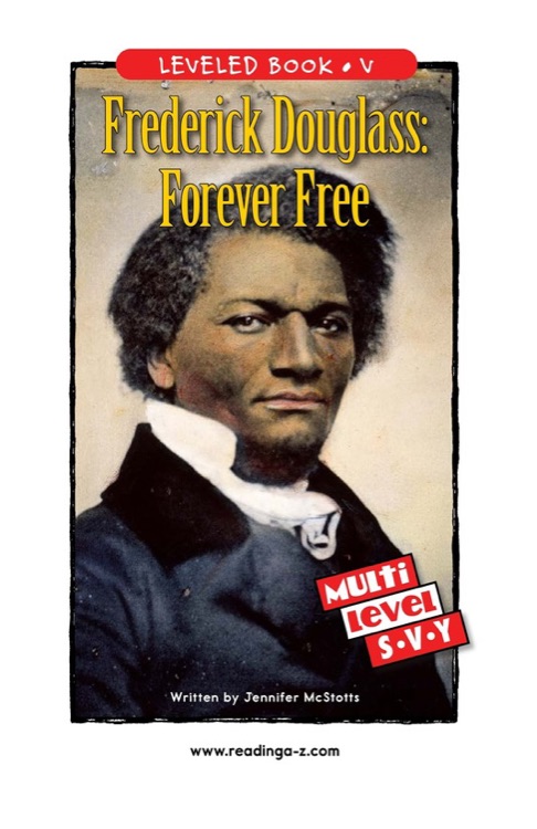 Frederick Douglass: Forever Free (RAZ 
