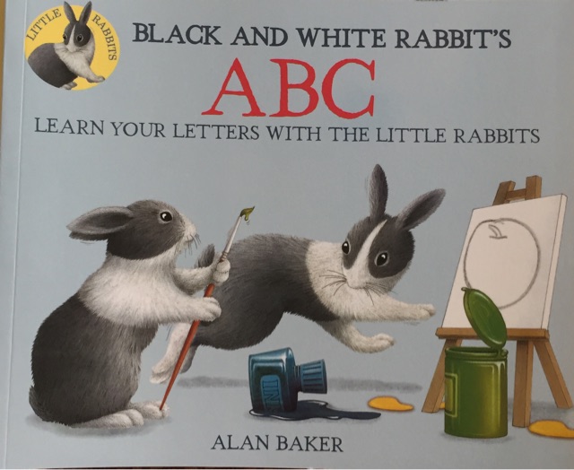 Black and White Rabbit's ABC (Little R