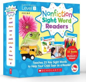 学乐高频关键词 Nonfiction Sight Word Readers 