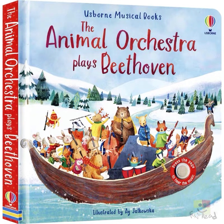 Usborne Animal Orchestra Plays Beethov