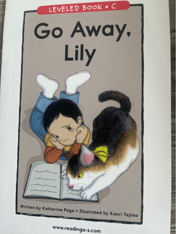 Go away lily