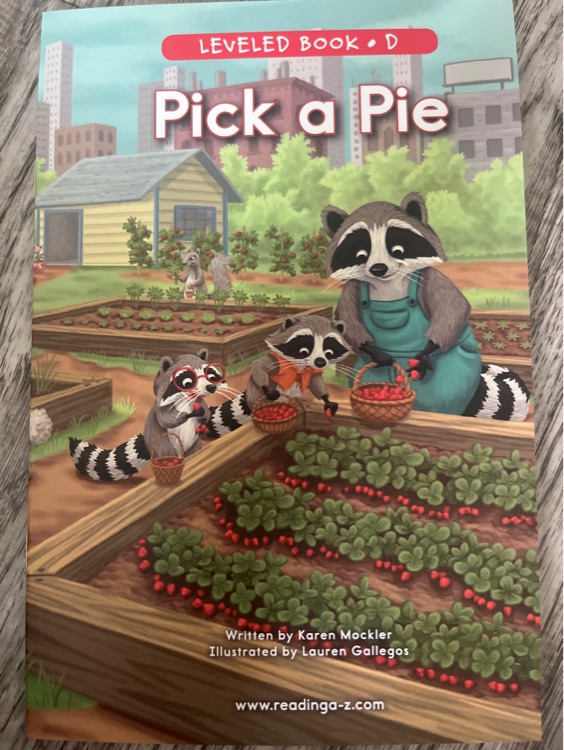 Raz d: pick a pie
