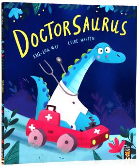 Doctorsaurus 恐龙医生 儿童英语启蒙绘本 韵文图画故事书 亲子互