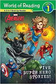 World of Reading: Five Super Hero Stor