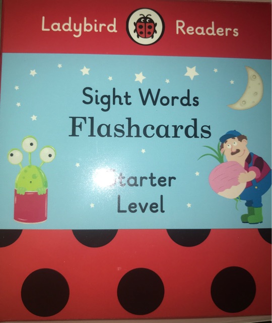 Sight  words Flashcards  (starter leve