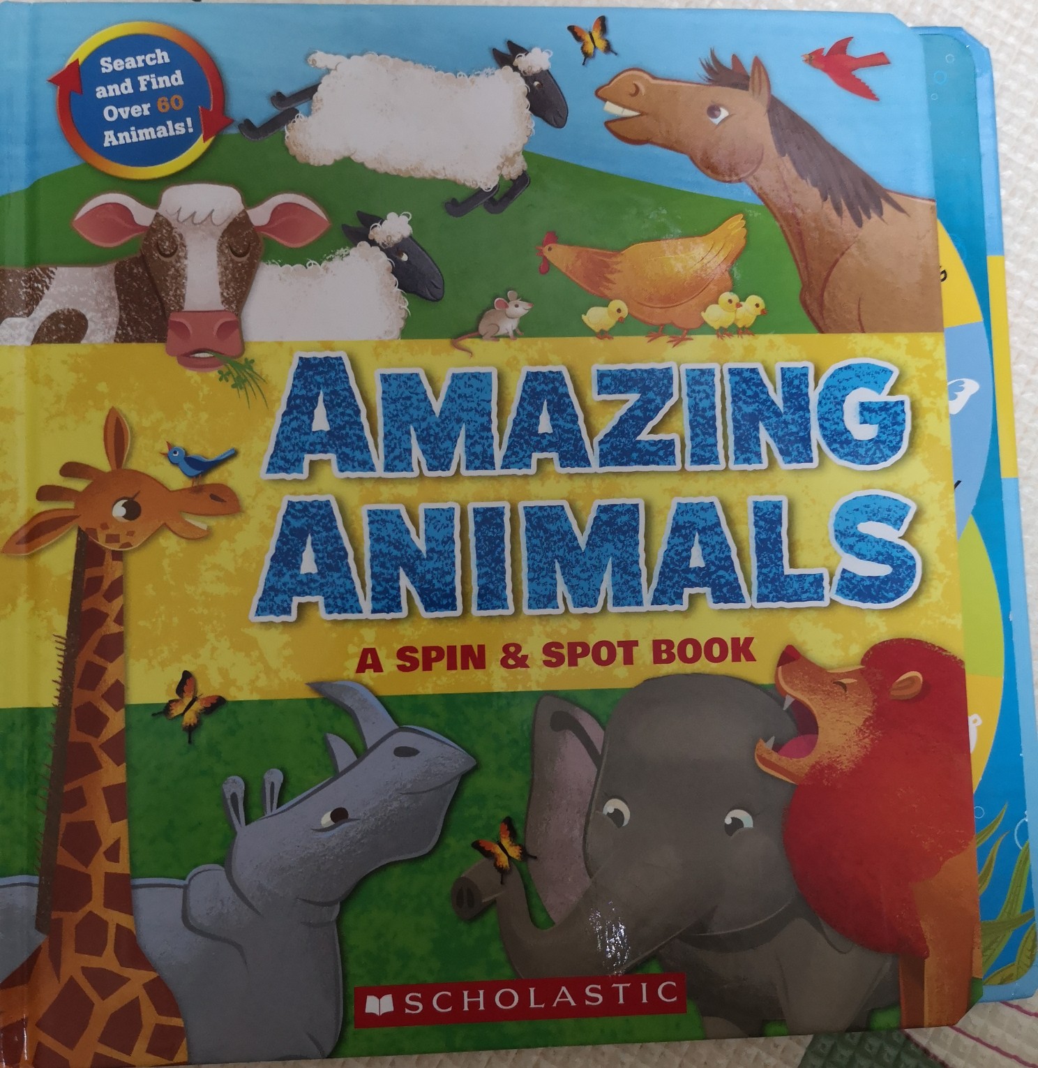 Amazing Animals:A Spin & Spot Book