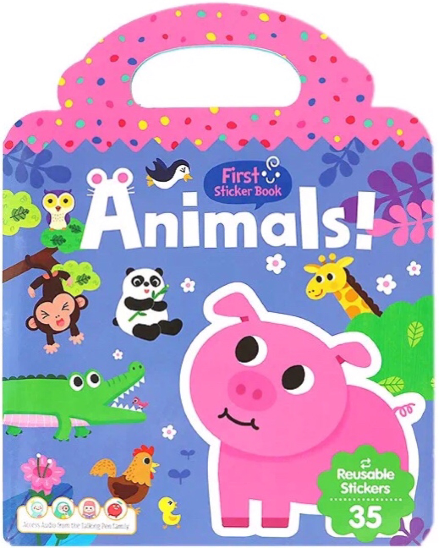 First Sticker Book: Animals!