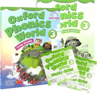 Oxford phonics world 3 牛津自然拼读 课本