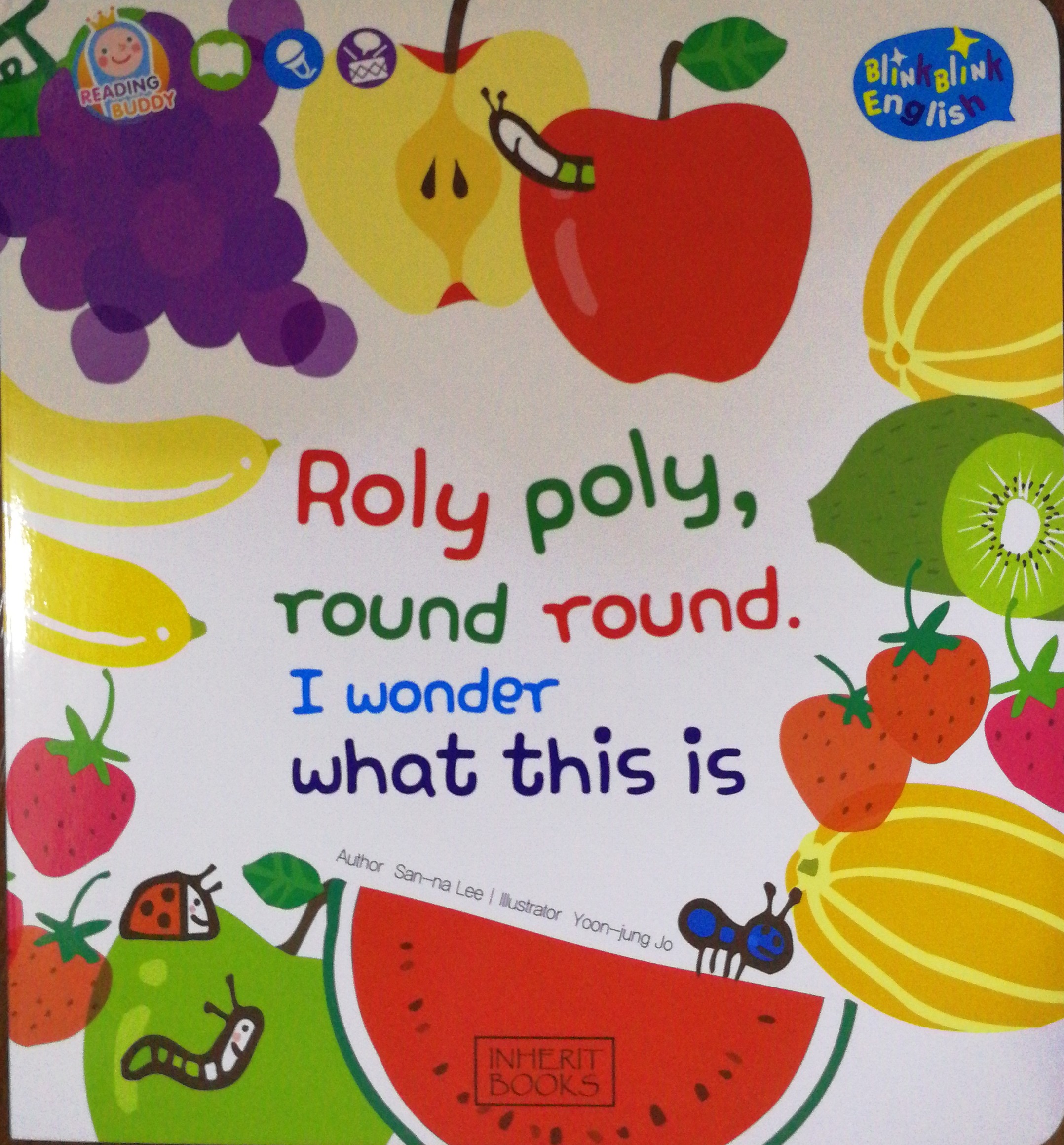 Blink blink English:Roly poly,round ro