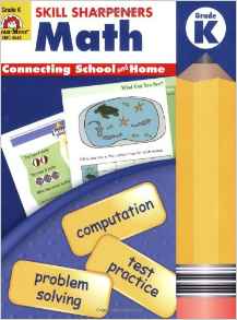 Skill Sharpeners Math, Kindergarten