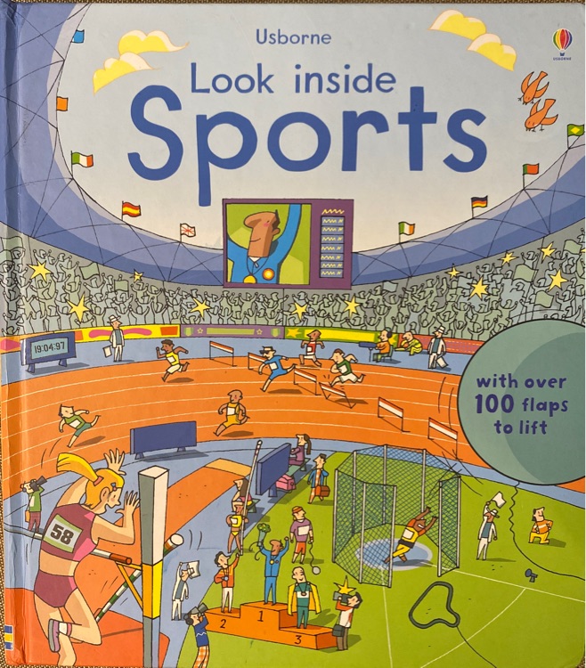 Usborne Look Inside:Sports(Usborne Loo