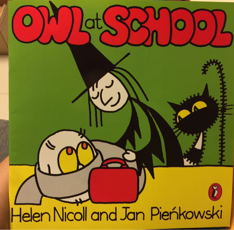 Owl at school
