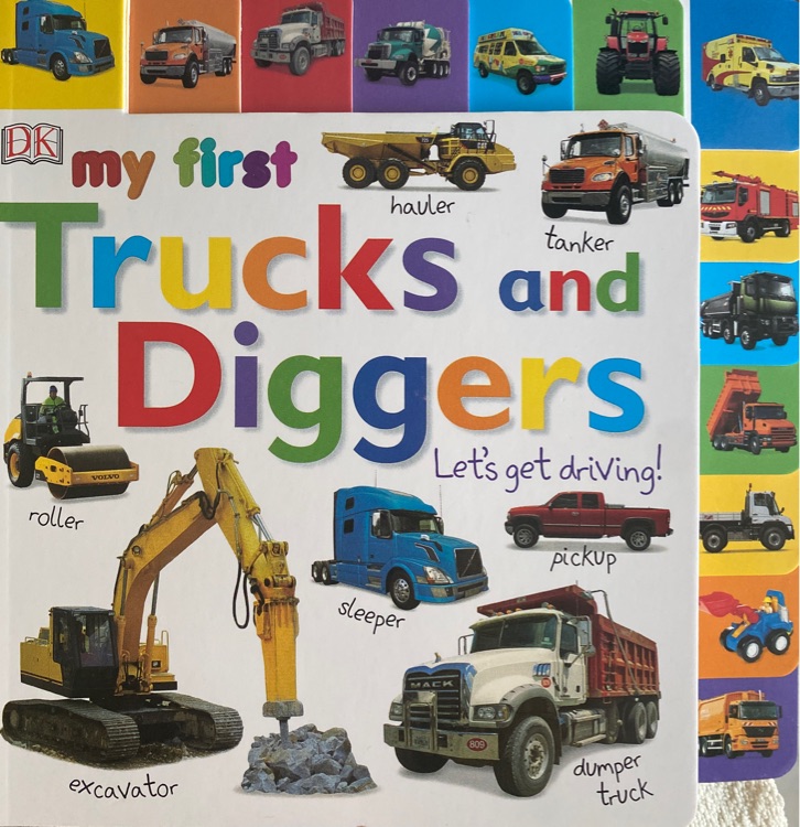 My First Trucks and Diggers Let's Get 