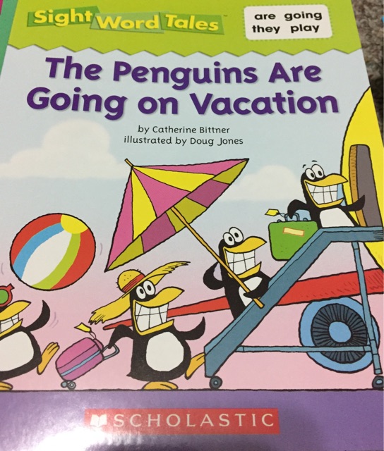 The penguins are going on vacation