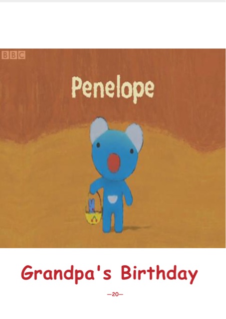 蓝色小考拉点读版 Penelope：Grandpa's Birthday