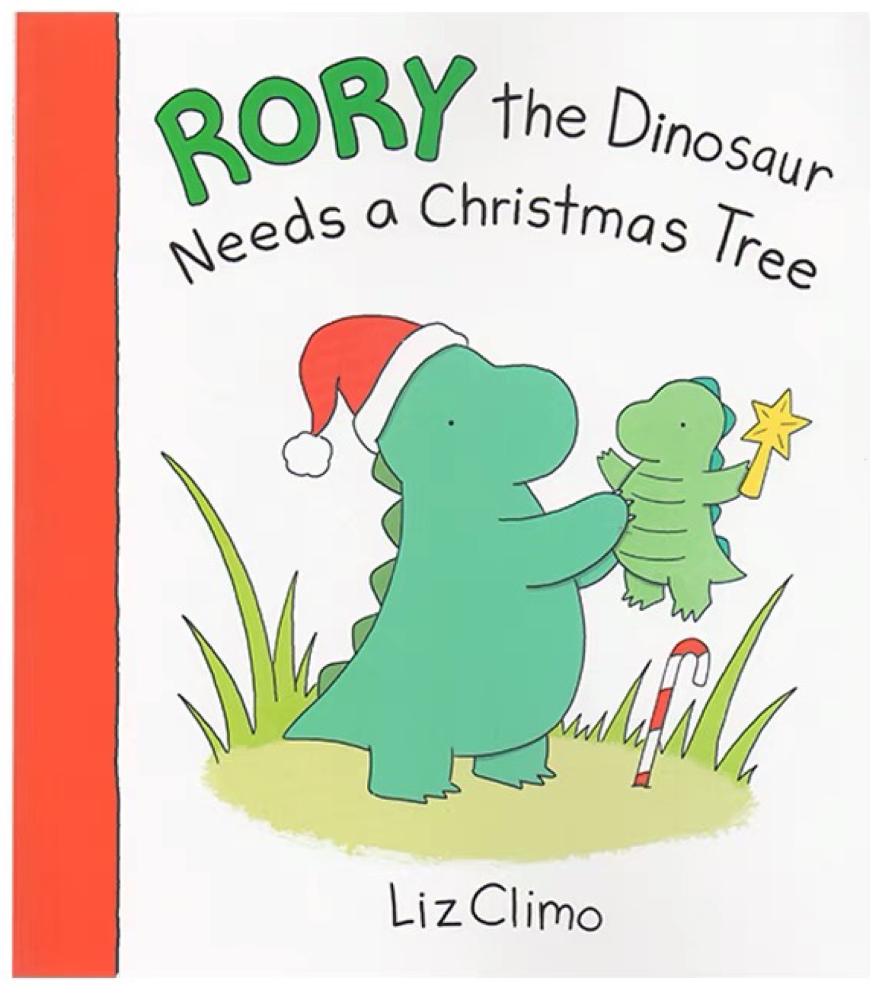 Rory the dinosaur needs a christmas tr