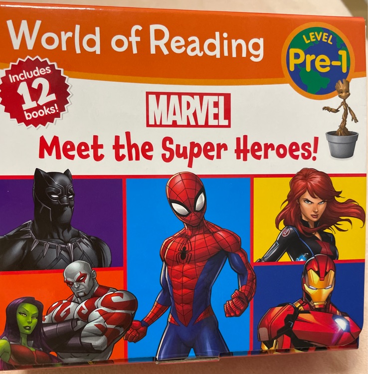 World of Reading Marvel Meet the Super