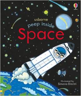 space
(peep inside)(usborne)