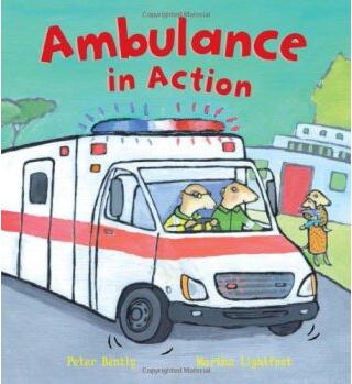 Busy Wheels: Ambulance in Action