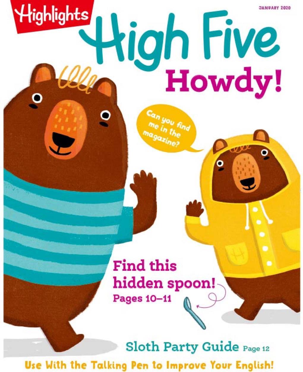 Highlights High Five™杂志2020年1月刊