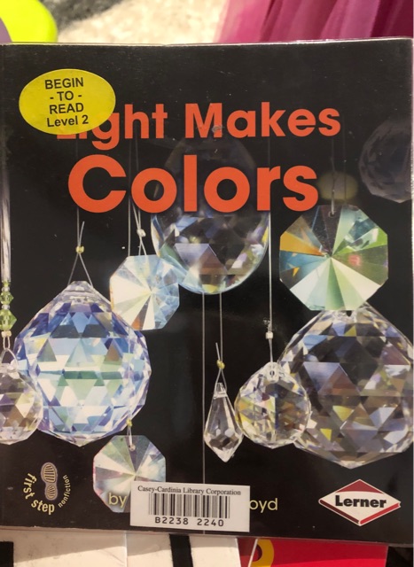 Light makes colors