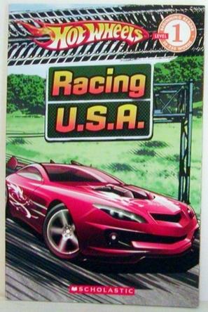 Hot Wheels Racing U.S.A. Learning Read