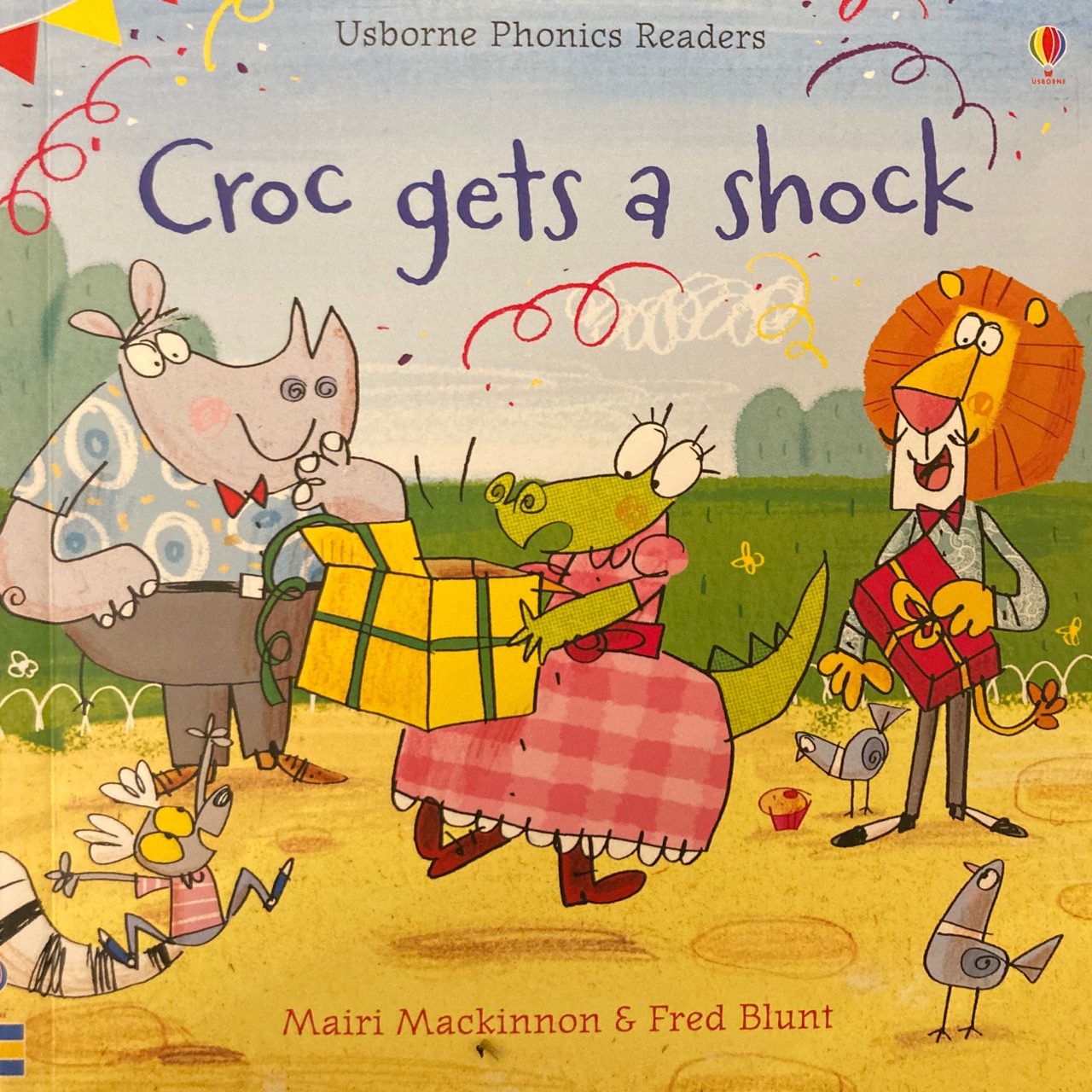 Croc gets a shock