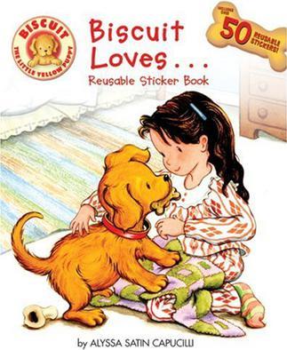 Biscuit Loves... Reusable Sticker Book