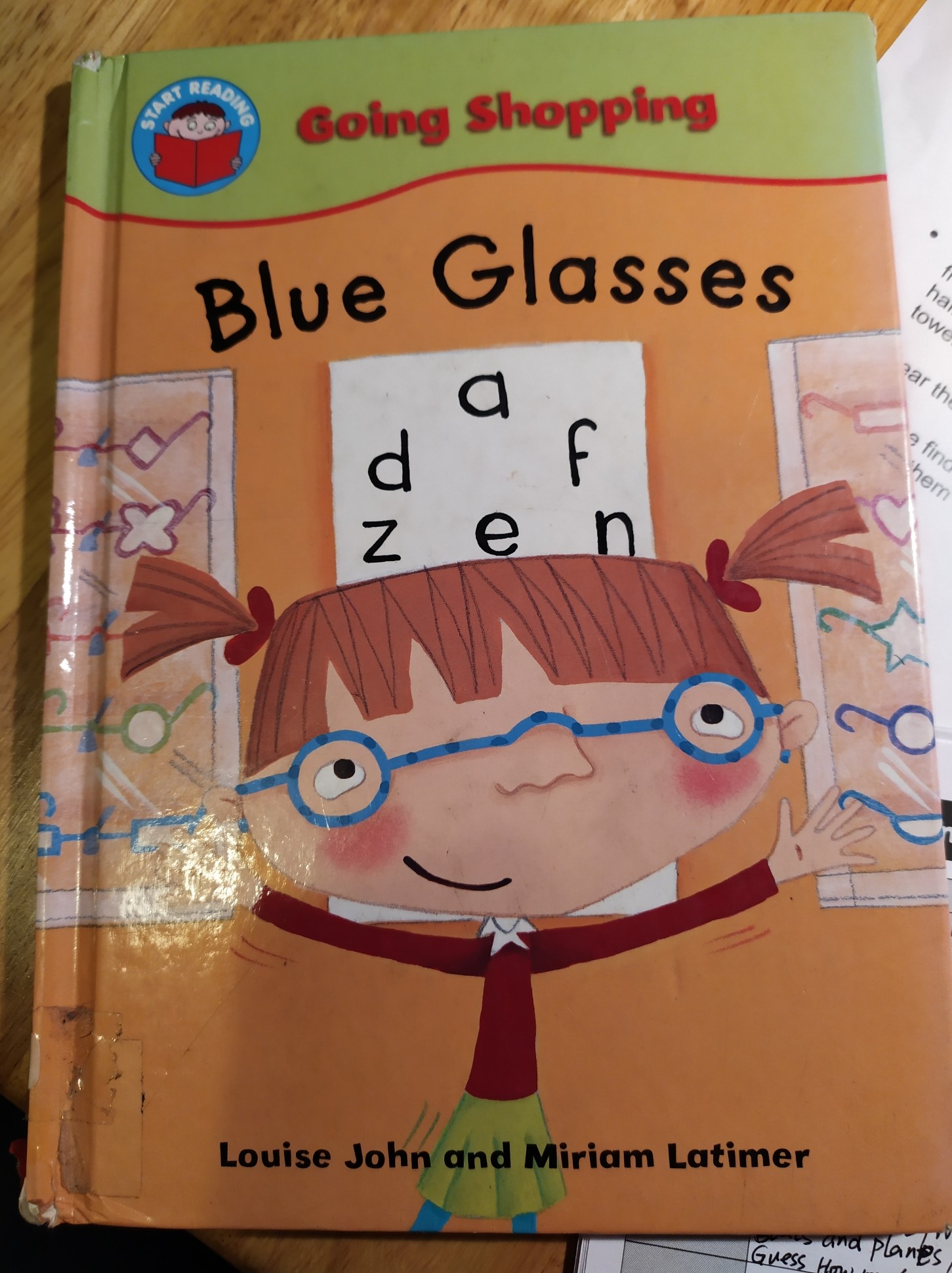 Blue glasses