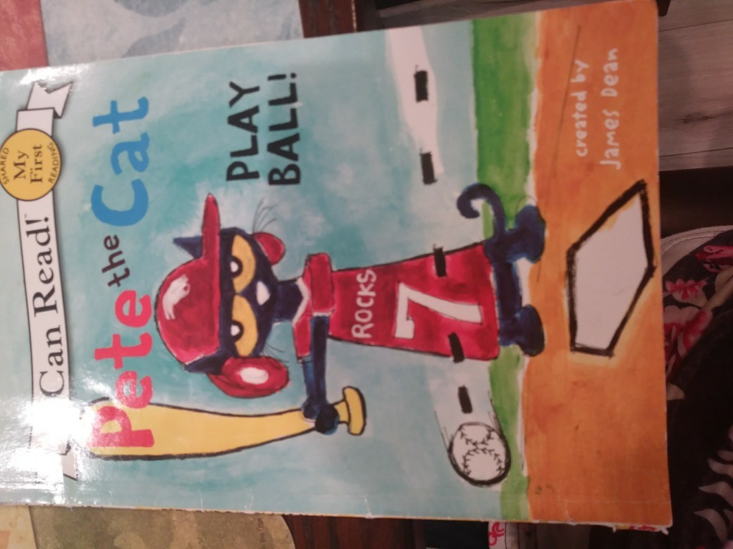 pete  the cat play ball