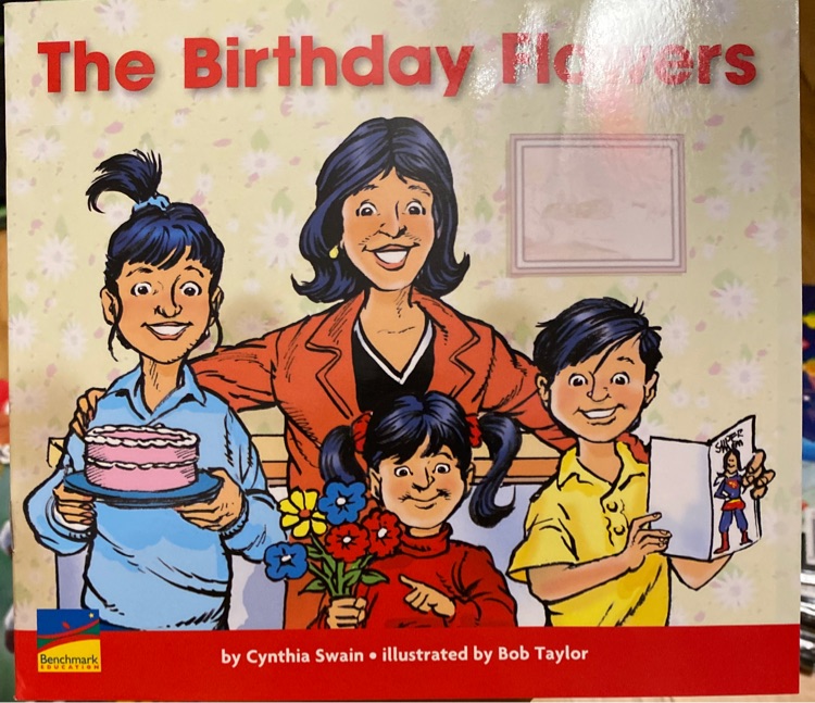 The birthday flowers