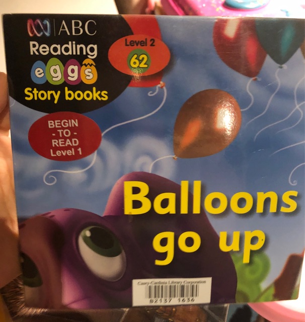 Balloons go up