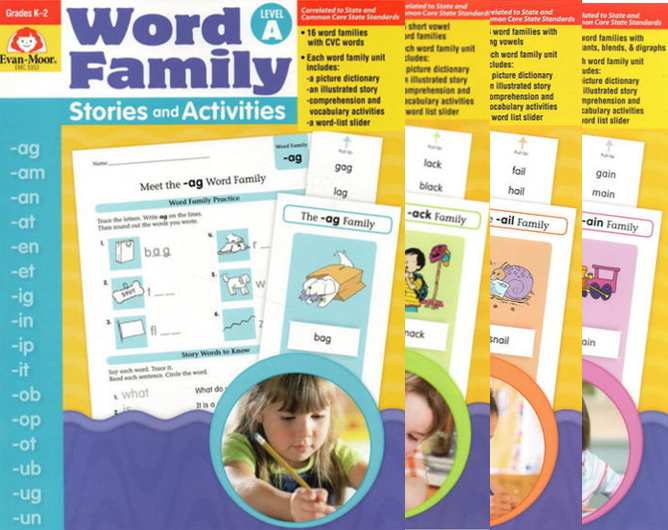 词汇家族练习册 Word Family Stories and Activi