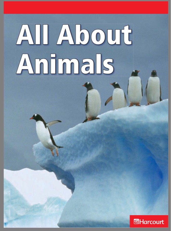 All About Animals -Grade 1 Below Level