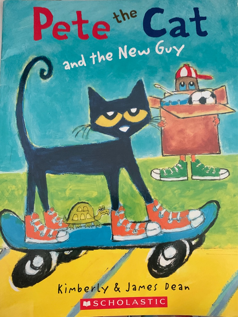 peter the cat and the new guy