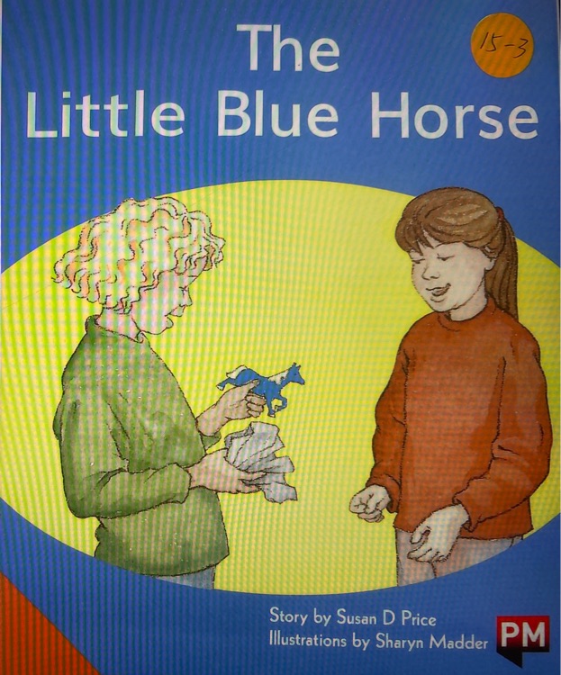 The Little Blue Horse PM Plus Orange 1