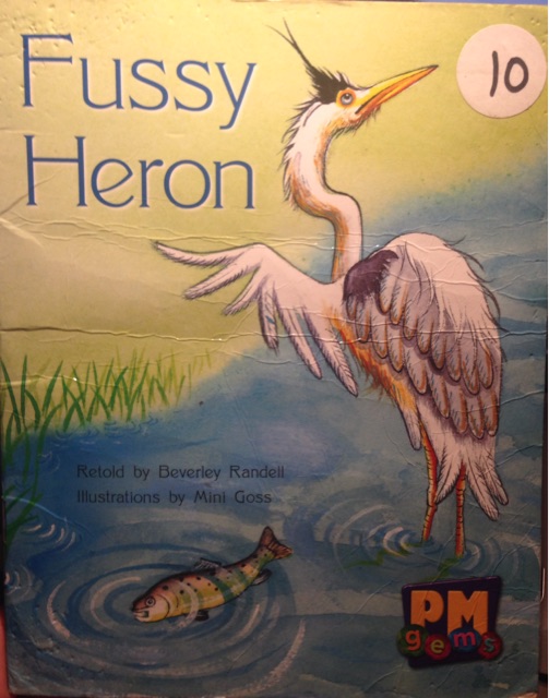 Fussy Heron PM Gems Blue Levels 9,10,1
