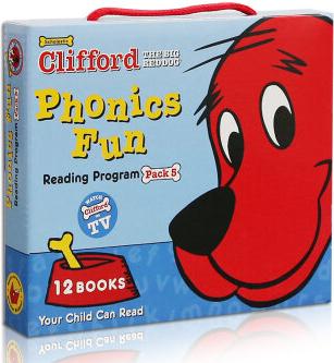 Clifford Phonics Fun Box Set #5 (Books
