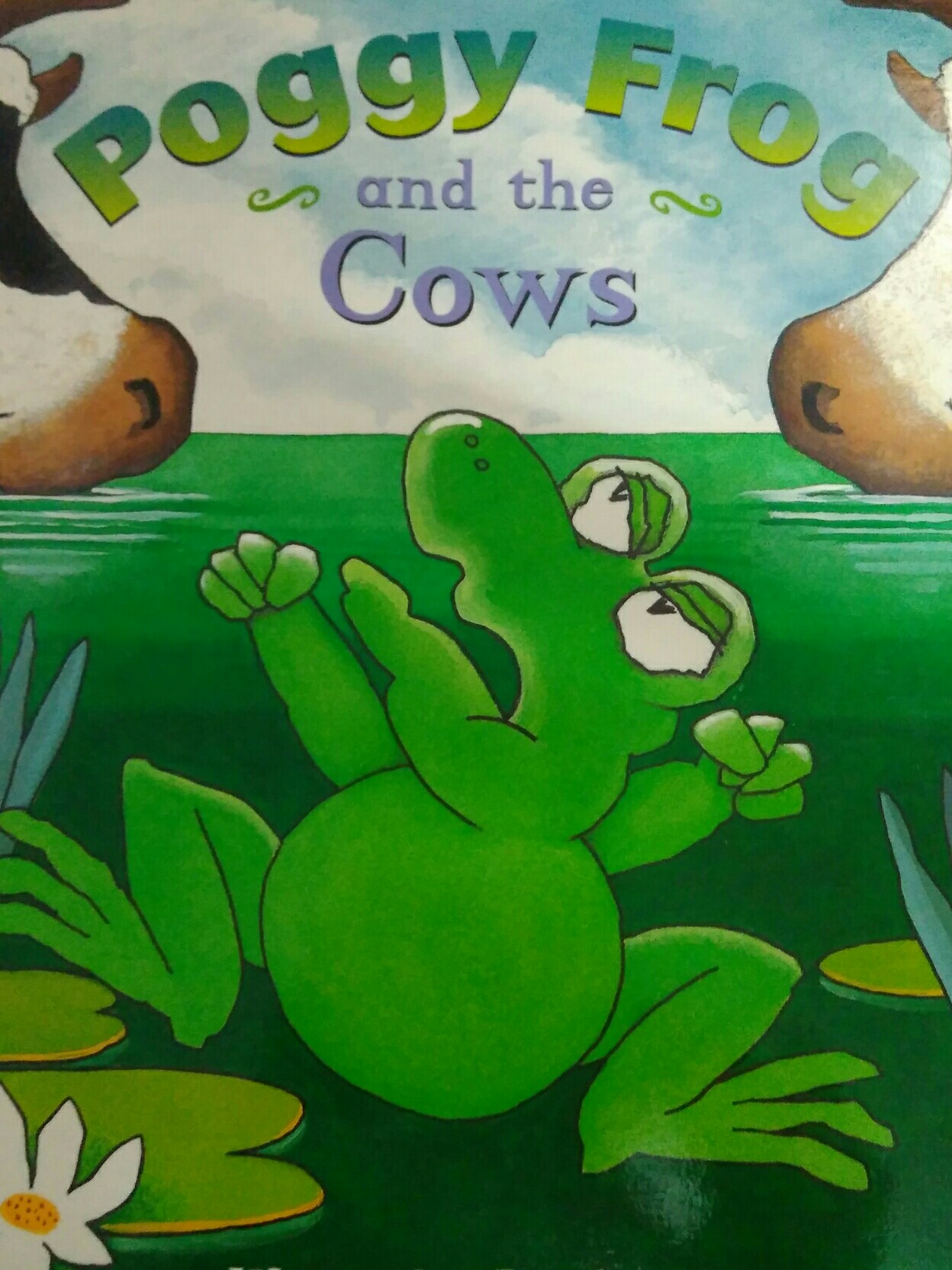 Poggy Frog and the Cows