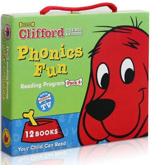Clifford Phonics Fun Box Set #4 (Books