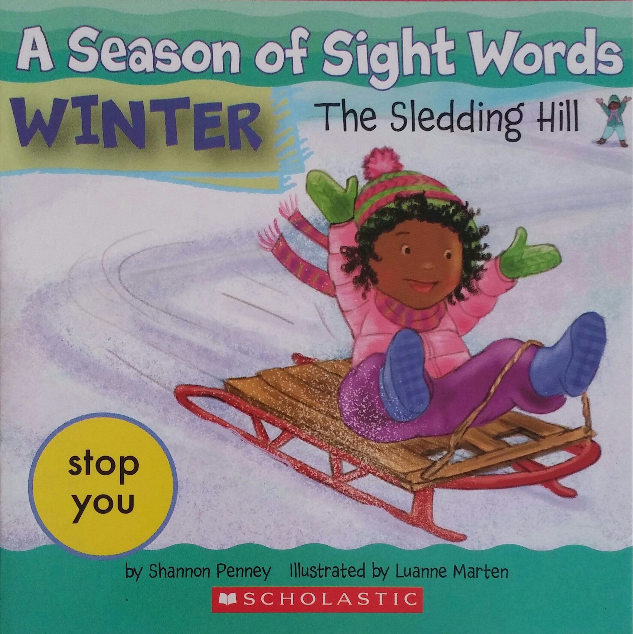 the sledding hill