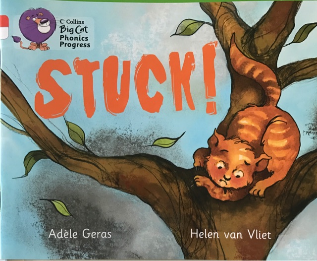 Stuck!  Red 2B/White