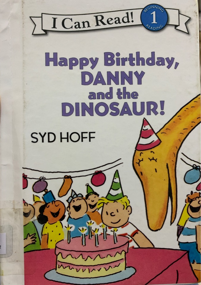 Happy birthday,danny and the dinosaur