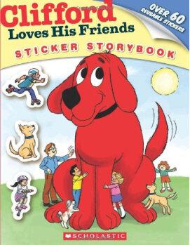 Clifford Loves His Friends (Sticker St