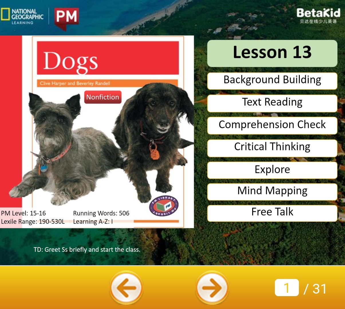 Dogs PM Non Fiction Animal Facts Level