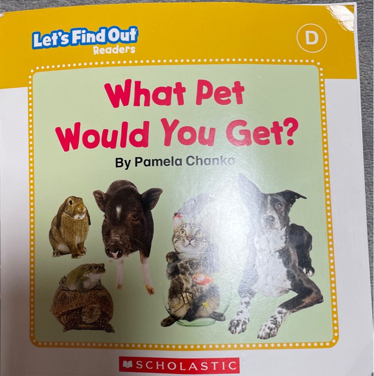 what pet would you get