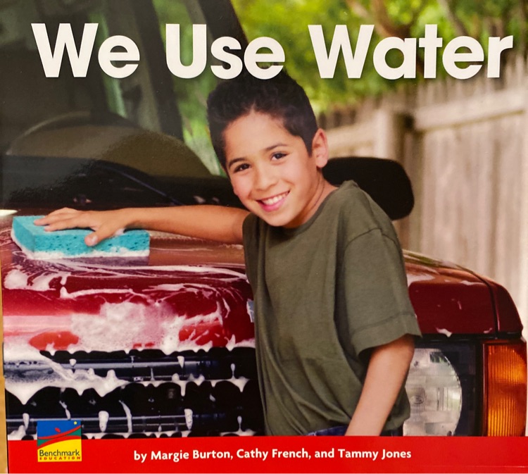 We use water