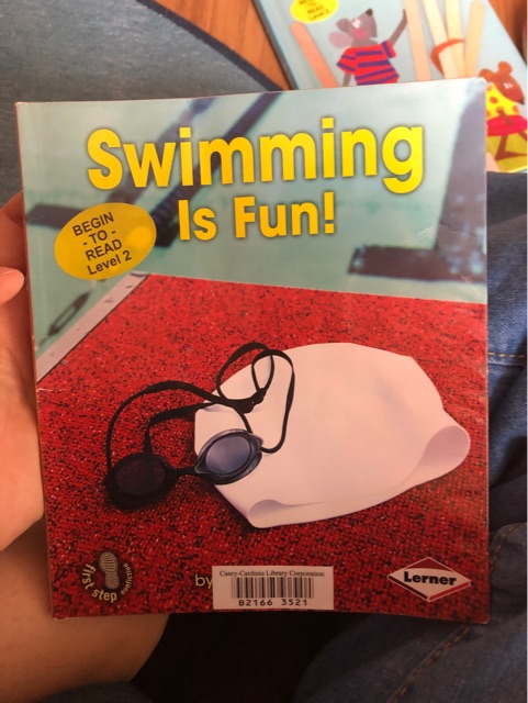 Swimming is fun
